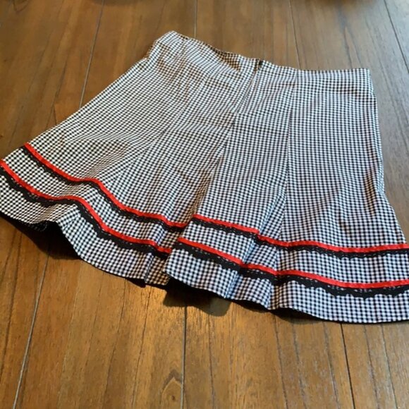Morbid Threads Gingham Skirt - Picture 5 of 7